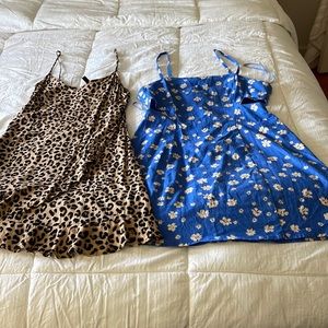 2 dress Zara/H&M size 6 size M sold as bundle